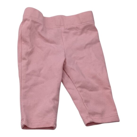 Lot of 3 Baby Girl Size 0-6M Pink & White Bear Jacket Stripe Shirt Pants - Picture 8 of 13